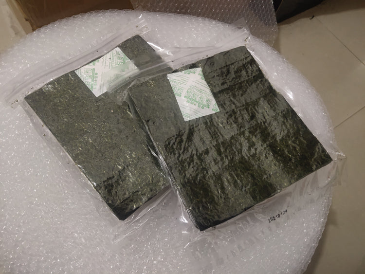 50/100pcs Nori sushi sheets Dried Laver for Sushi Set