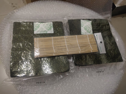 50/100pcs Nori sushi sheets Dried Laver for Sushi Set